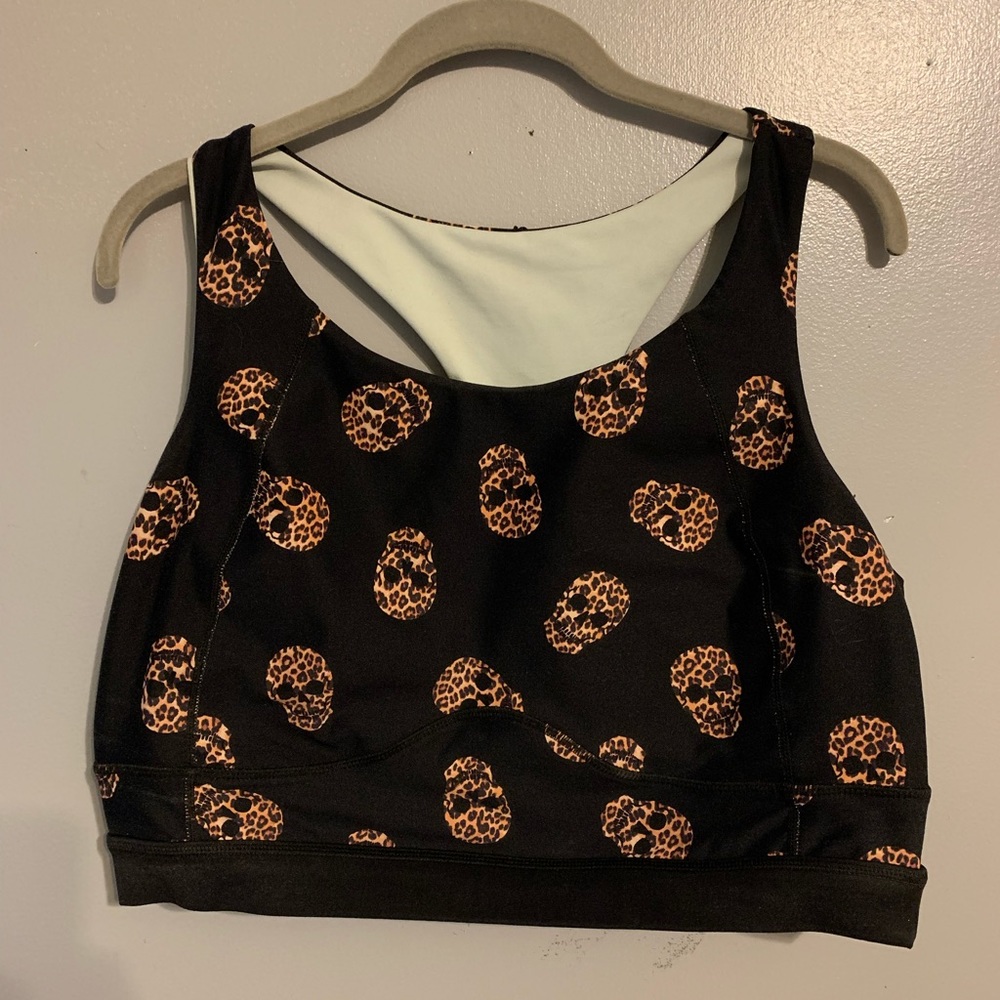 Torrid skull sports bra